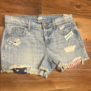 NWT Old Navy Women's Blue Denim Shorts